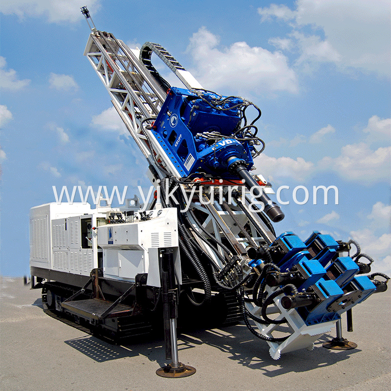 Surface Crawler Drilling Rig Full Hydraulic Track Drilling Rig 1